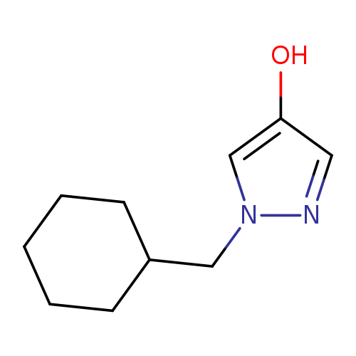 1-(Cyclohexylmethyl)-1h-pyrazol-4-ol