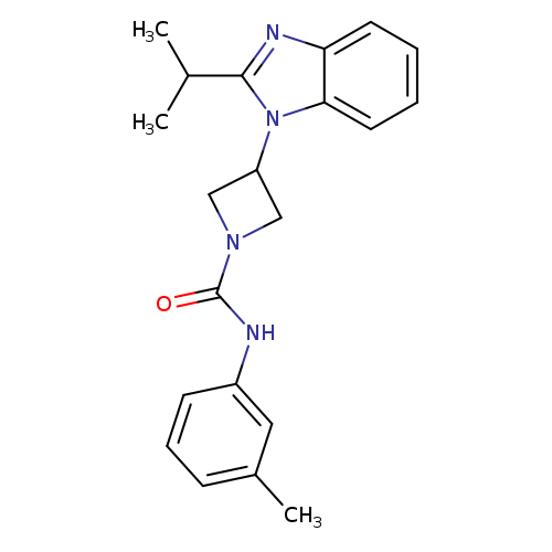 N-(3-methylphenyl)-3-[2-(propan-2-yl)-1H-1,3-benzodiazol-1-yl]azetidine-1-carboxamide