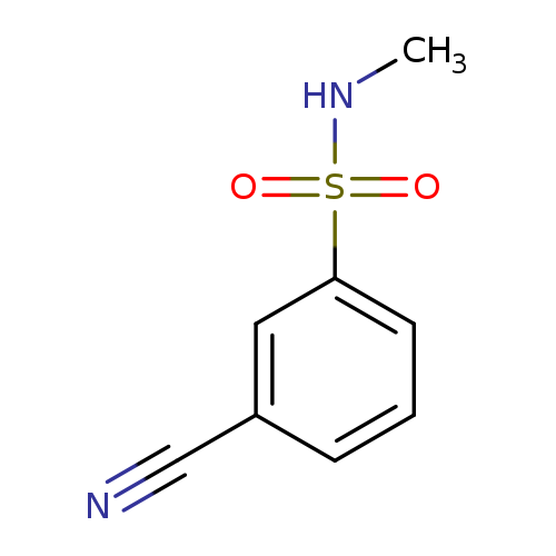 3-Cyano-n-methylbenzenesulfonamide