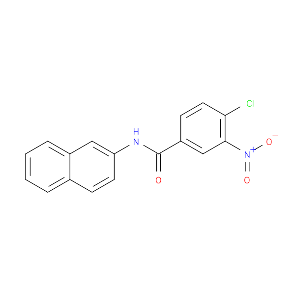 4-chloro-N-(naphthalen-2-yl)-3-nitrobenzamide