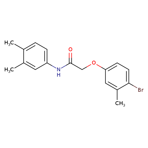 2-(4-bromo-3-methylphenoxy)-N-(3,4-dimethylphenyl)acetamide