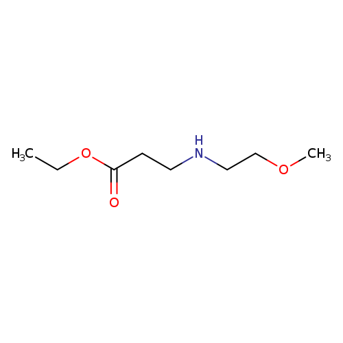 Ethyl 3-[(2-methoxyethyl)amino]propanoate
