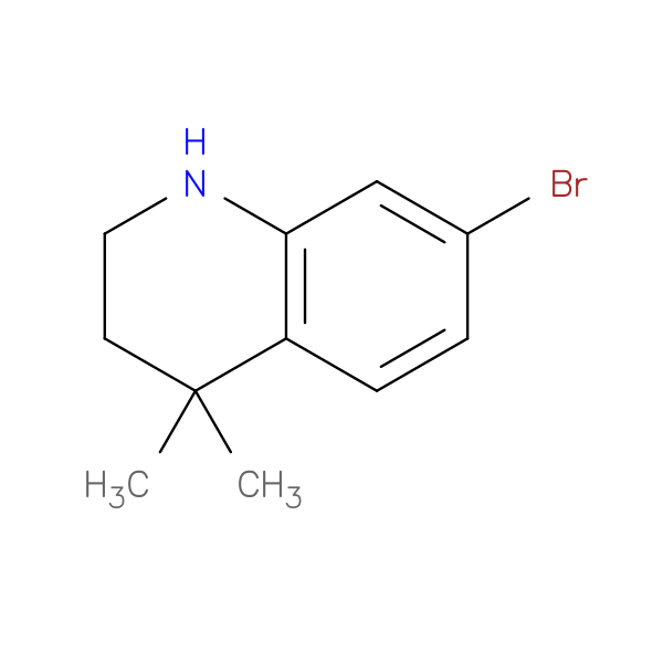 7-bromo-4,4-dimethyl-2,3-dihydro-1H-quinoline