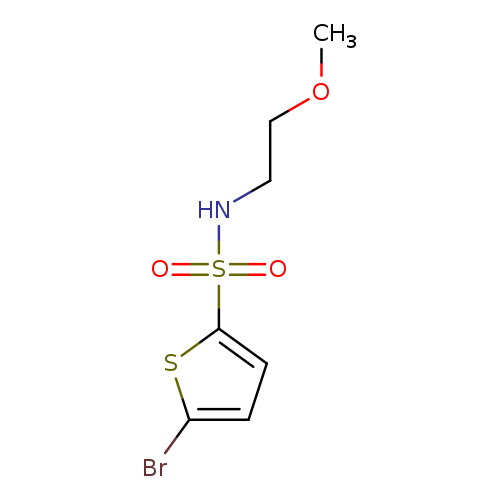 5-Bromo-N-(2-methoxyethyl)thiophene-2-sulfonamide