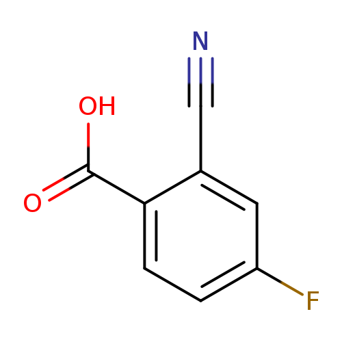 Benzoic acid, 2-cyano-4-fluoro-