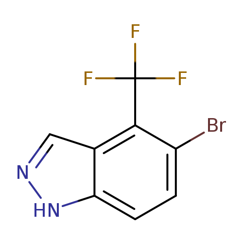 1H-Indazole, 5-bromo-4-(trifluoromethyl)-