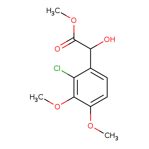 methyl 2-(2-chloro-3,4-dimethoxyphenyl)-2-hydroxyacetate