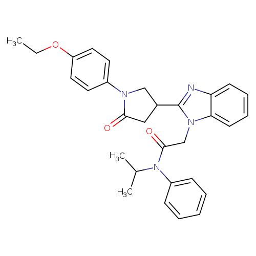 2-{2-[1-(4-ethoxyphenyl)-5-oxopyrrolidin-3-yl]-1H-1,3-benzodiazol-1-yl}-N-phenyl-N-(propan-2-yl)acetamide