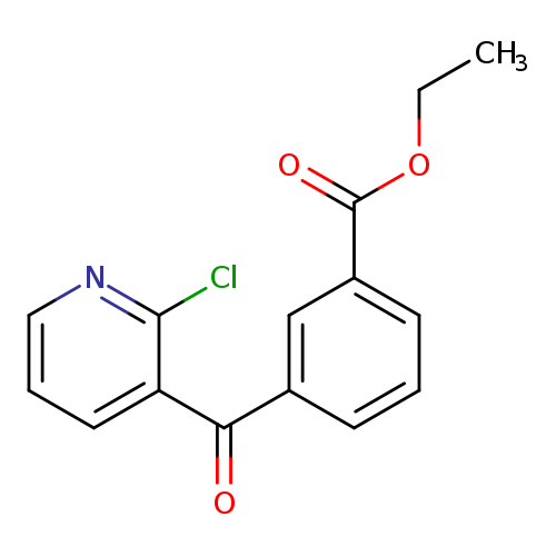 2-Chloro-3-(3-ethoxycarbonylbenzoyl)pyridine