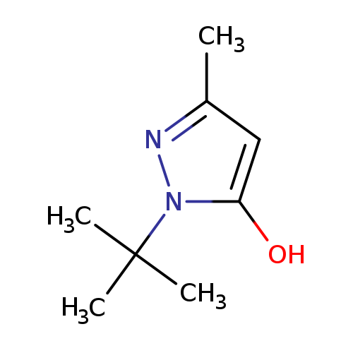 1-tert-butyl-3-methyl-1H-pyrazol-5-ol