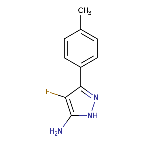 4-Fluoro-3-(4-methylphenyl)-1h-pyrazol-5-amine