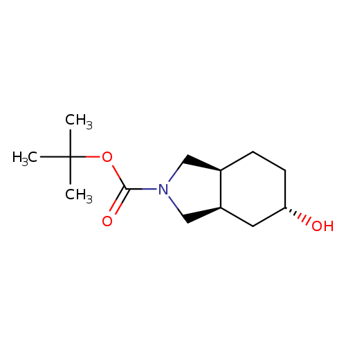 2H-Isoindole-2-carboxylic acid, octahydro-5-hydroxy-, 1,1-dimethylethyl ester, (3aR,5S,7aS)-rel-