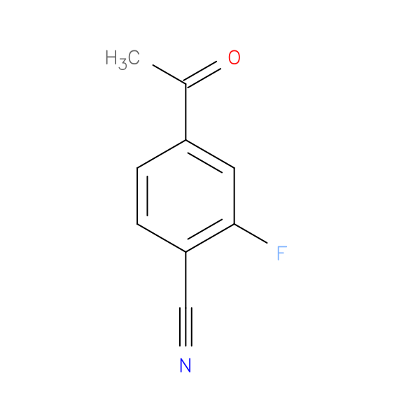 Benzonitrile,4-acetyl-2-fluoro-
