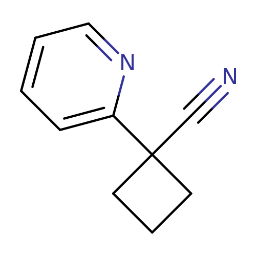 1-(Pyridin-2-yl)cyclobutanecarbonitrile