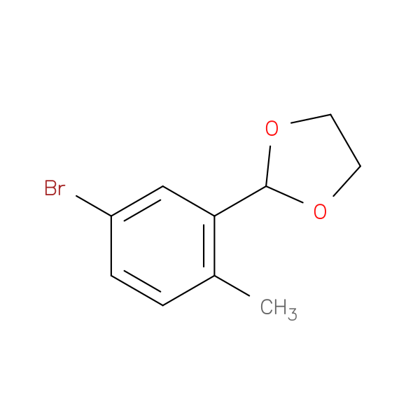 2-(5-Bromo-2-methylphenyl)-1,3-dioxolane