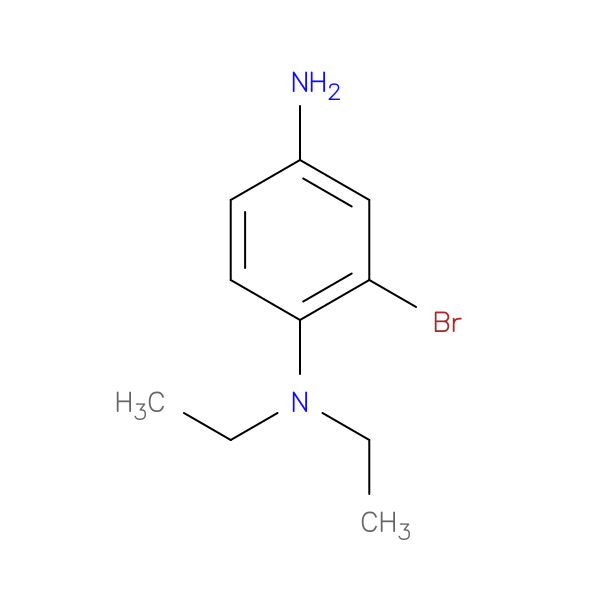 2-Bromo-1-N,1-N-diethylbenzene-1,4-diamine
