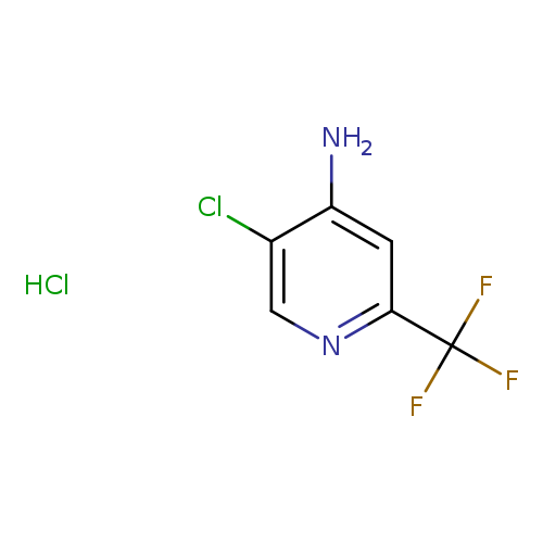 5-chloro-2-(trifluoromethyl)pyridin-4-amine hydrochloride