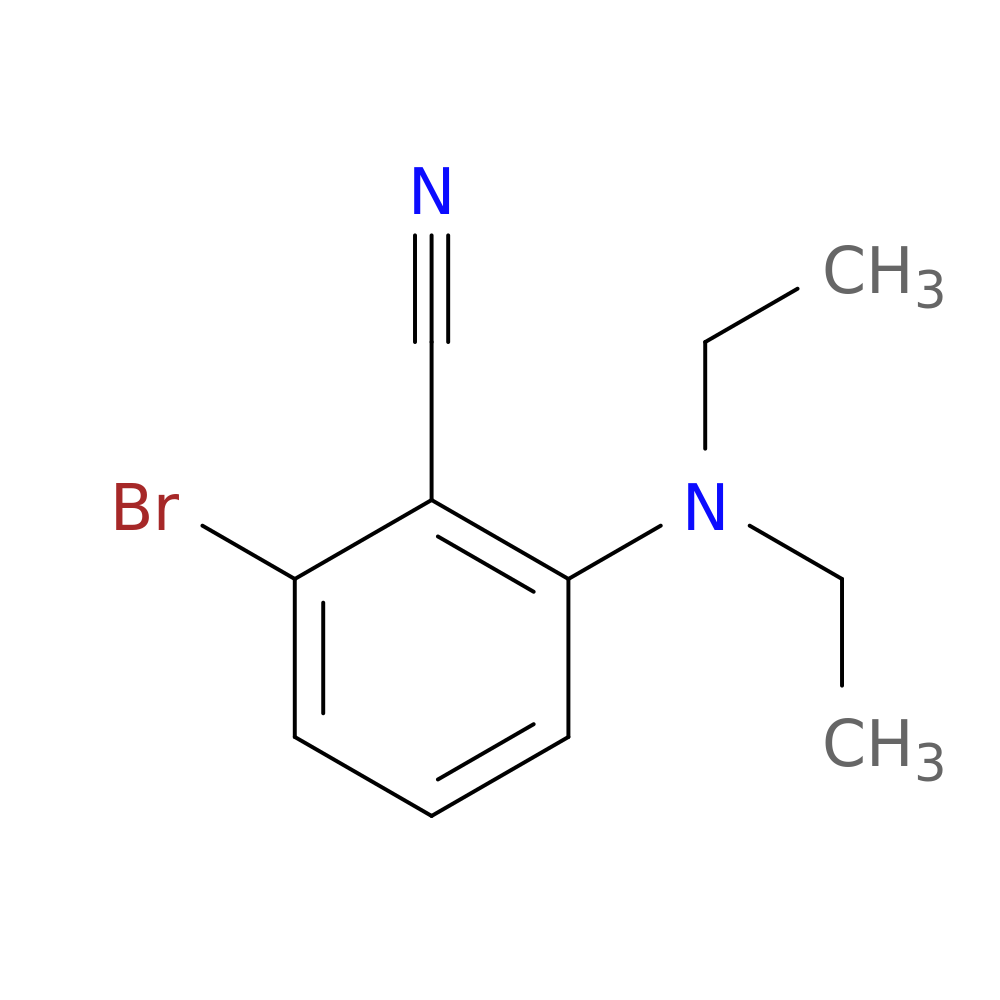 2-Bromo-6-(diethylamino)benzonitrile