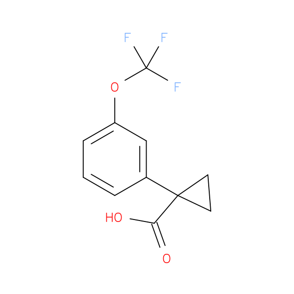 1-[3-(trifluoromethoxy)phenyl]cyclopropane-1-carboxylic acid