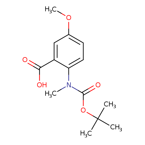 2-(tert-Butoxycarbonyl-methyl-amino)-5-methoxy-benzoic acid