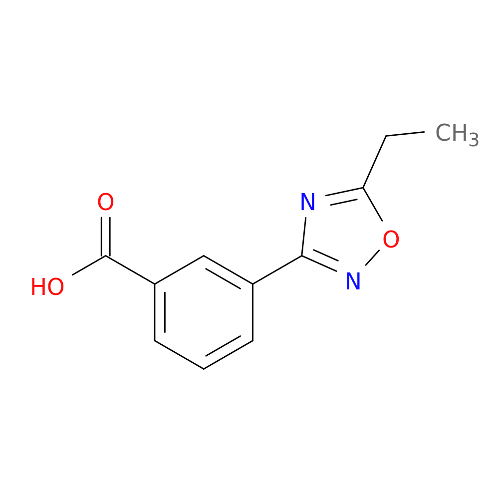3-(5-Ethyl-1,2,4-oxadiazol-3-yl)benzoic acid