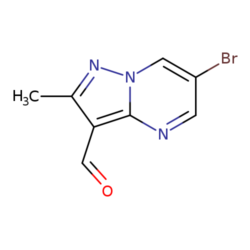 6-Bromo-2-methylpyrazolo[1,5-a]pyrimidine-3-carbaldehyde