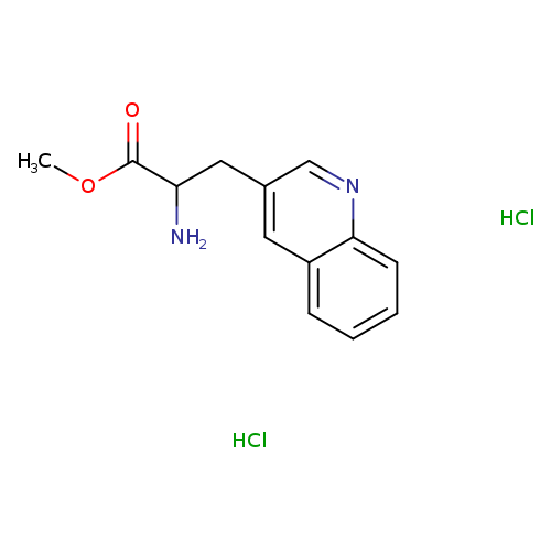 methyl 2-amino-3-(quinolin-3-yl)propanoate dihydrochloride