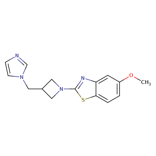 2-{3-[(1H-imidazol-1-yl)methyl]azetidin-1-yl}-5-methoxy-1,3-benzothiazole