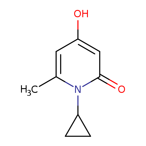 1-Cyclopropyl-4-hydroxy-6-methyl-1,2-dihydropyridin-2-one