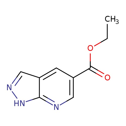 1H-Pyrazolo[3,4-b]pyridine-5-carboxylic acid, ethyl ester