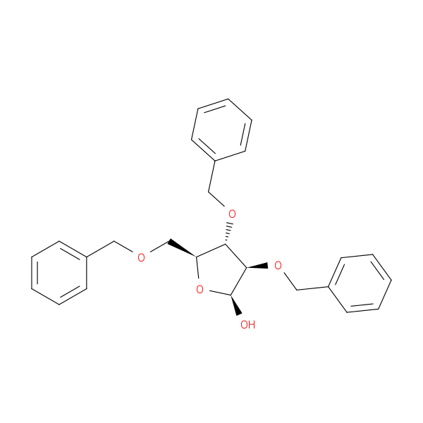 β-L-Arabinofuranose, 2,3,5-tris-O-(phenylmethyl)-