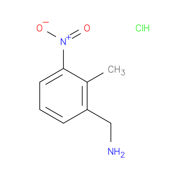 (2-methyl-3-nitrophenyl)methanamine hydrochloride