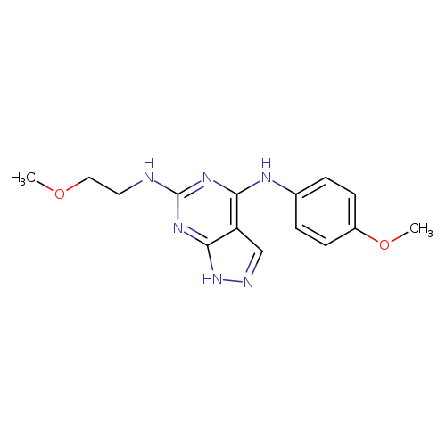 N6-(2-methoxyethyl)-N4-(4-methoxyphenyl)-1H-pyrazolo[3,4-d]pyrimidine-4,6-diamine