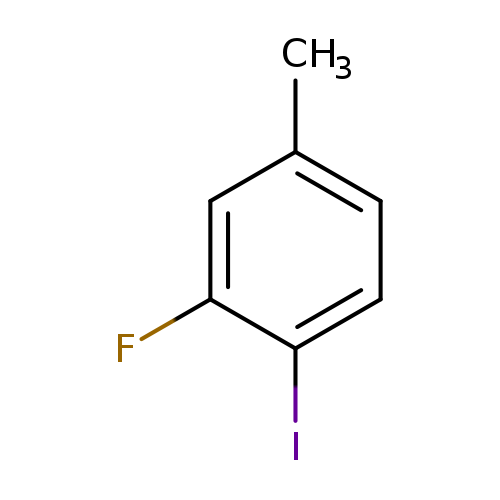 Benzene, 2-​fluoro-​1-​iodo-​4-​methyl-
