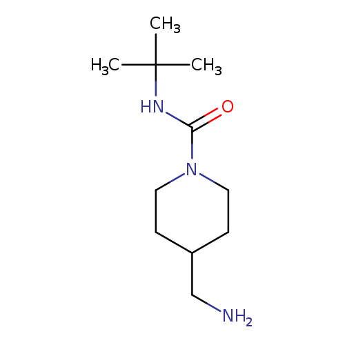 4-(AMINOMETHYL)-N-(TERT-BUTYL)PIPERIDINE-1-CARBOXAMIDE