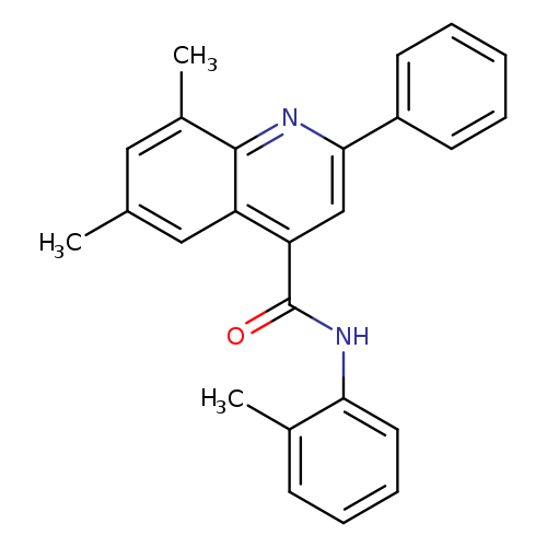 6,8-Dimethyl-2-phenyl-N-(o-tolyl)quinoline-4-carboxamide