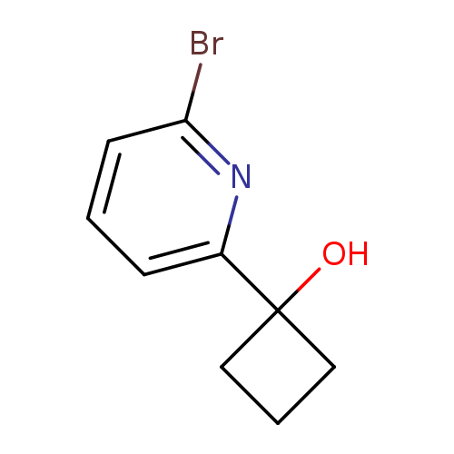 1-(6-bromopyridin-2-yl)cyclobutan-1-ol