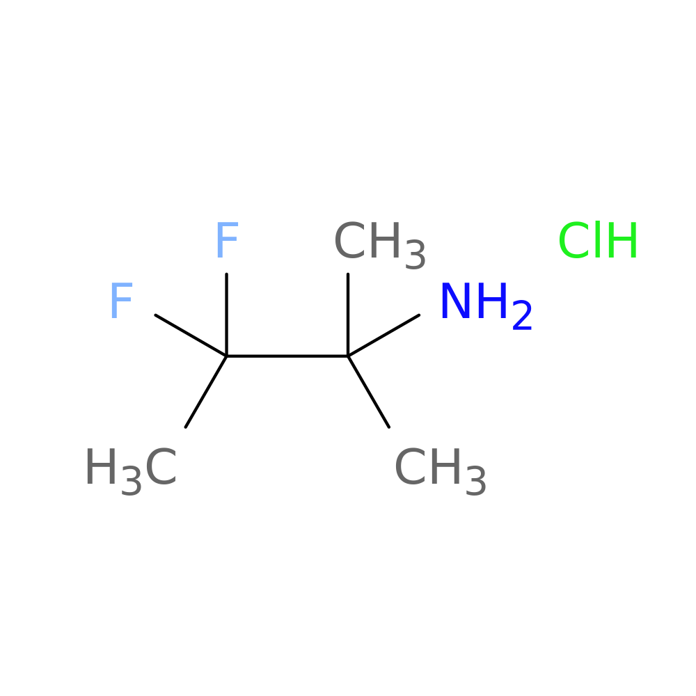 3,3-Difluoro-2-methylbutan-2-amine hydrochloride