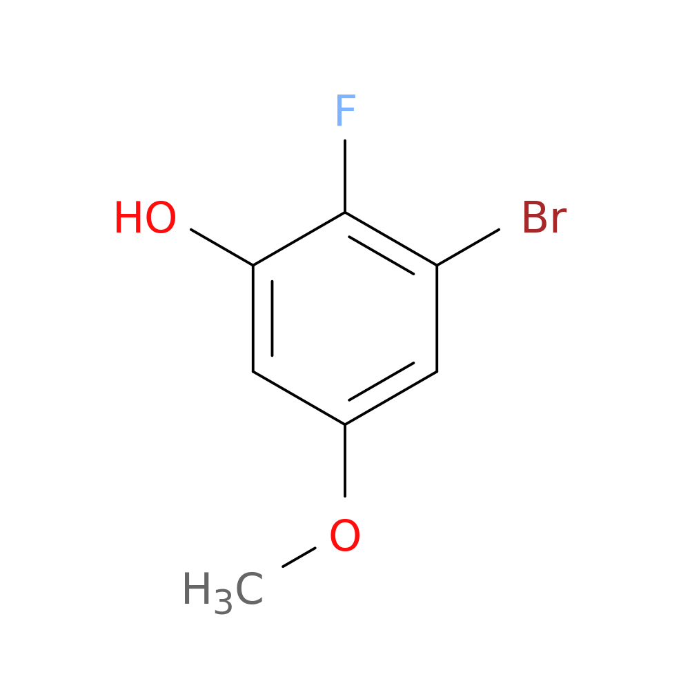 3-Bromo-2-fluoro-5-methoxyphenol