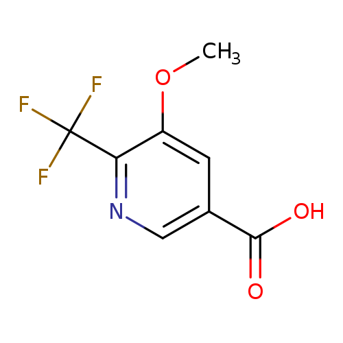 5-Methoxy-6-(trifluoromethyl)nicotinic acid