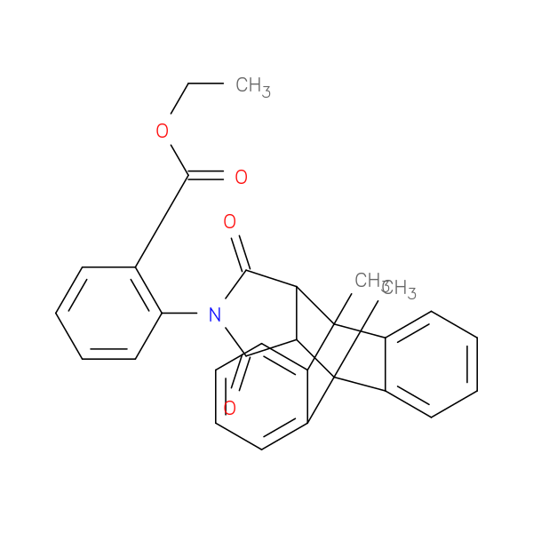 ethyl 2-(1,8-dimethyl-16,18-dioxo-17-azapentacyclo[6.6.5.0~2,7~.0~9,14~.0~15,19~]nonadeca-2,4,6,9,11,13-hexaen-17-yl)benzoate