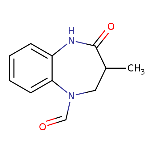 3-Methyl-4-oxo-2,3,4,5-tetrahydro-1h-1,5-benzodiazepine-1-carbaldehyde