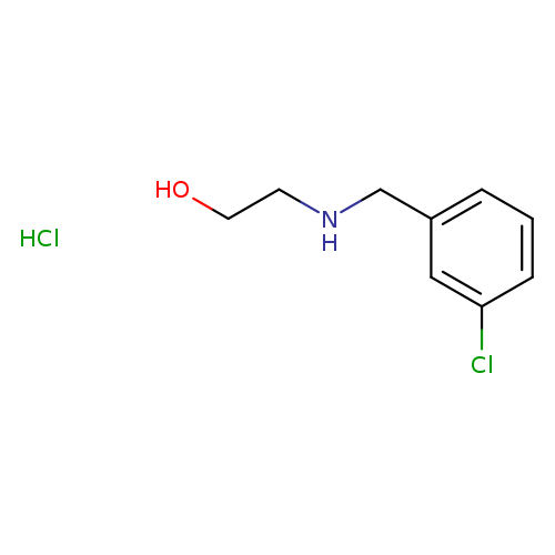 2-{[(3-chlorophenyl)methyl]amino}ethan-1-ol hydrochloride