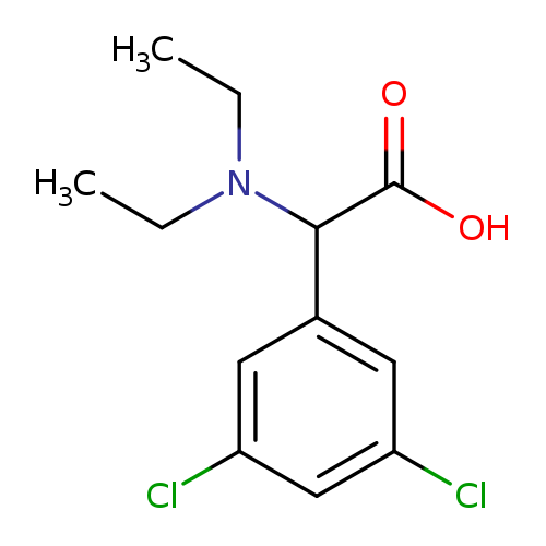 2-(3,5-Dichlorophenyl)-2-(diethylamino)acetic acid