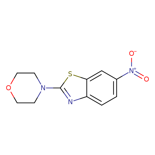 4-(6-nitro-1,3-benzothiazol-2-yl)morpholine