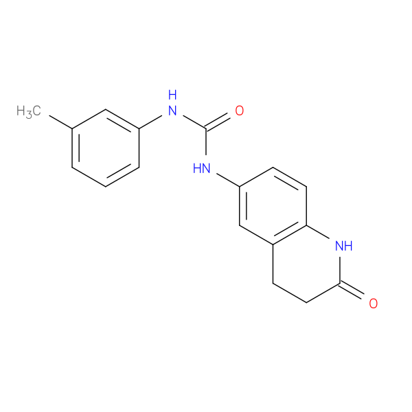 1-(3-methylphenyl)-3-(2-oxo-1,2,3,4-tetrahydroquinolin-6-yl)urea