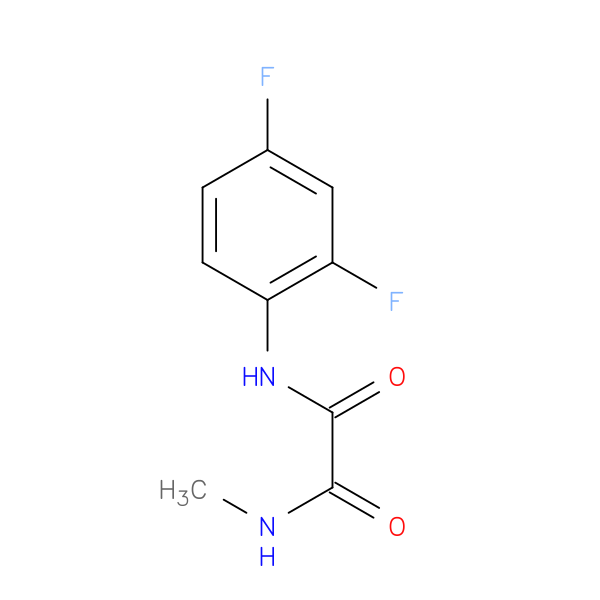 N'-(2,4-difluorophenyl)-N-methylethanediamide