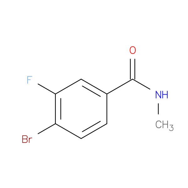 4-Bromo-3-fluoro-N-methylbenzamide