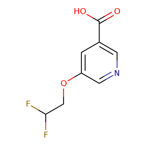 5-(2,2-difluoroethoxy)pyridine-3-carboxylic acid