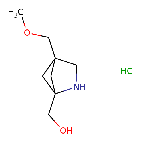[4-(methoxymethyl)-2-azabicyclo[2.1.1]hexan-1-yl]methanolhydrochloride
